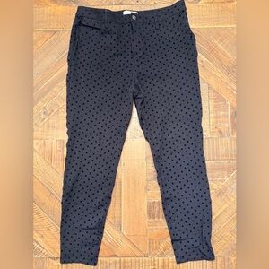 Talbots Women’s Black Polka Dot casual pants
